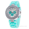 Hight Quality Silicone Wrist Lady Watch